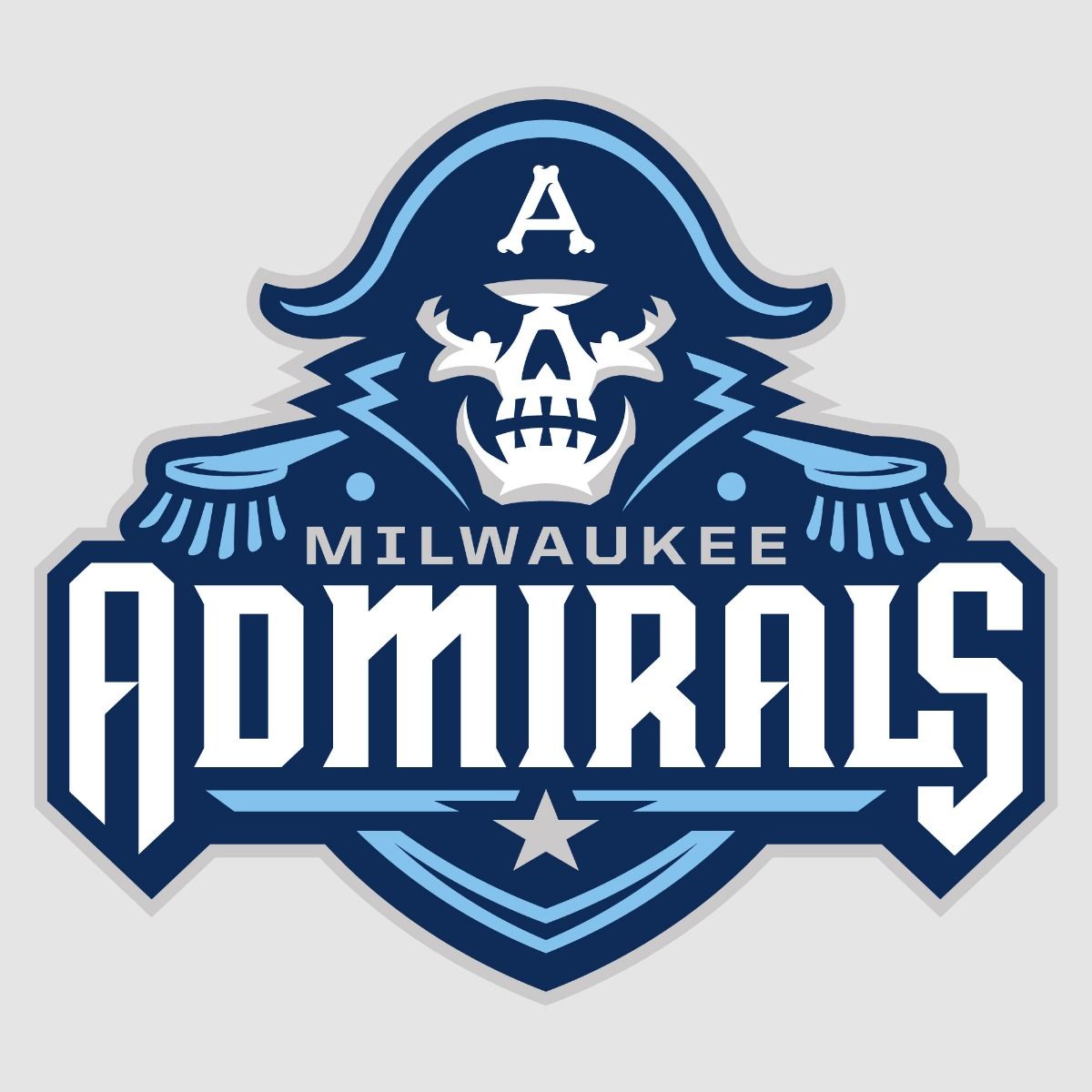 Hockey Wall Decals - Hockey Team Logos - Milwaukee Admirals - Promotional  Products - Custom Gifts - Party Favors - Corporate Gifts - Personalized  Gifts