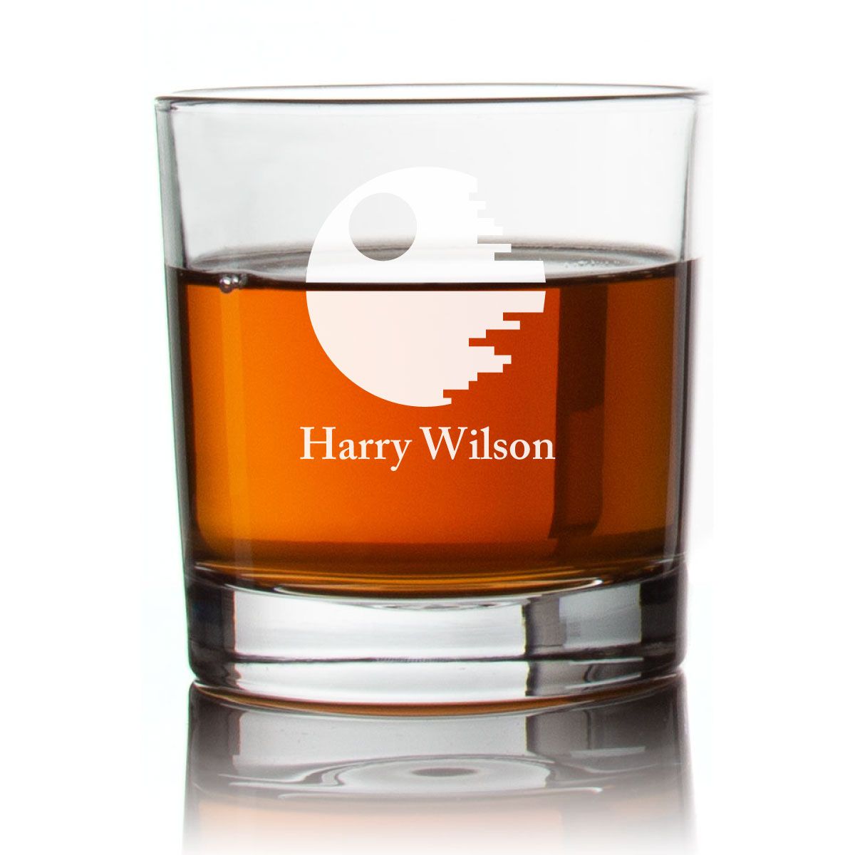 DARTH VADER Engraved Whiskey Rocks Glass | Inspired by the Classic Sci-Fi  Movie | Great Christmas Present Idea | Unqiue Jedi Bourbon Gift for Space 