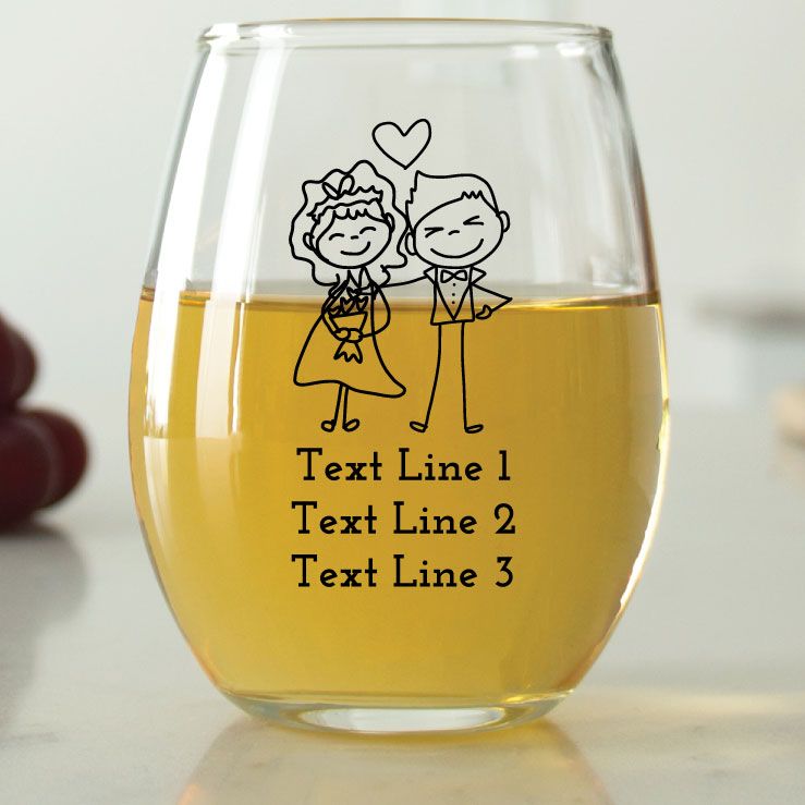 Engraved Wedding Wine Glass, An Ideal Bridesmaid Gift