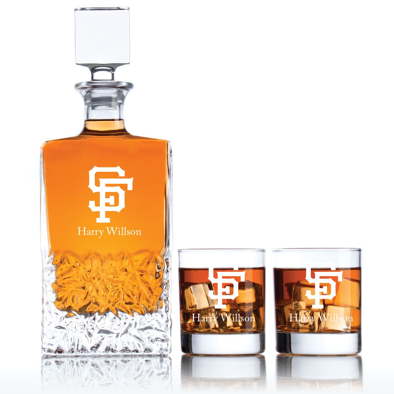 San Francisco Giants - Whiskey Box Gift Set