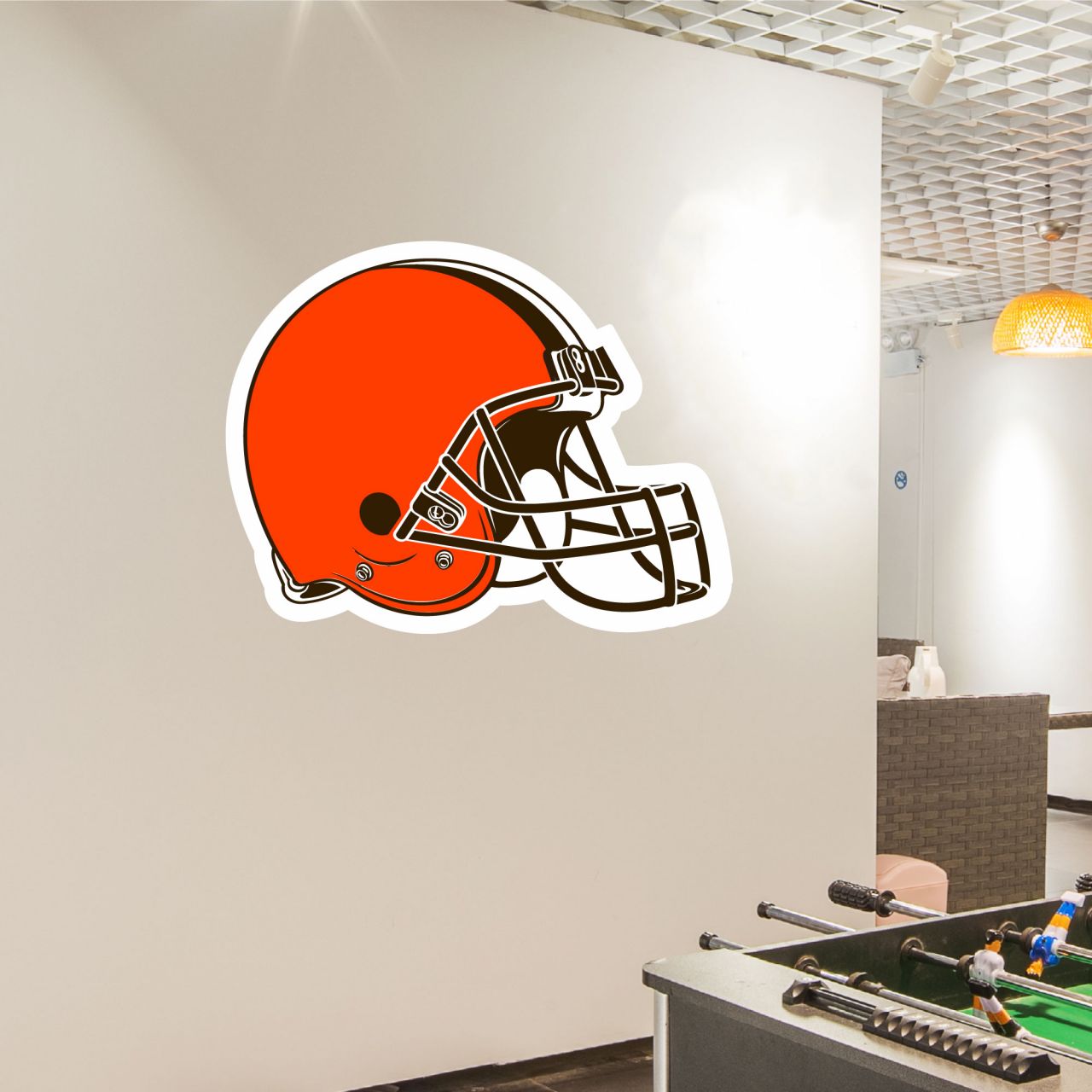 Sports Team Wall Decal - Cleveland Browns Football Team Logo