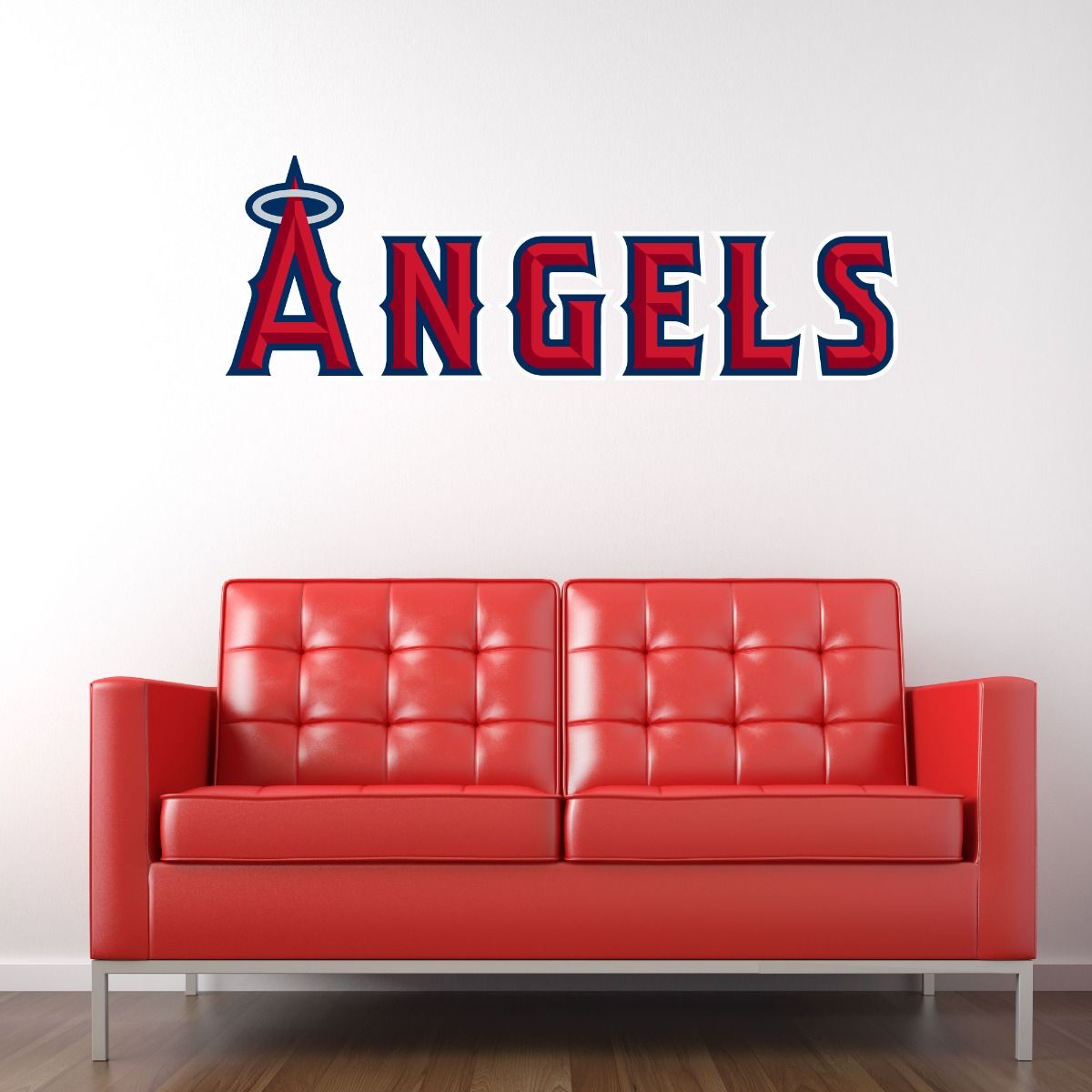 Baseball Wall Decals - Baseball Team Logos - Los Angeles Angels of Anaheim  Logo - Promotional Products - Custom Gifts - Party Favors - Corporate Gifts  - Personalized Gifts