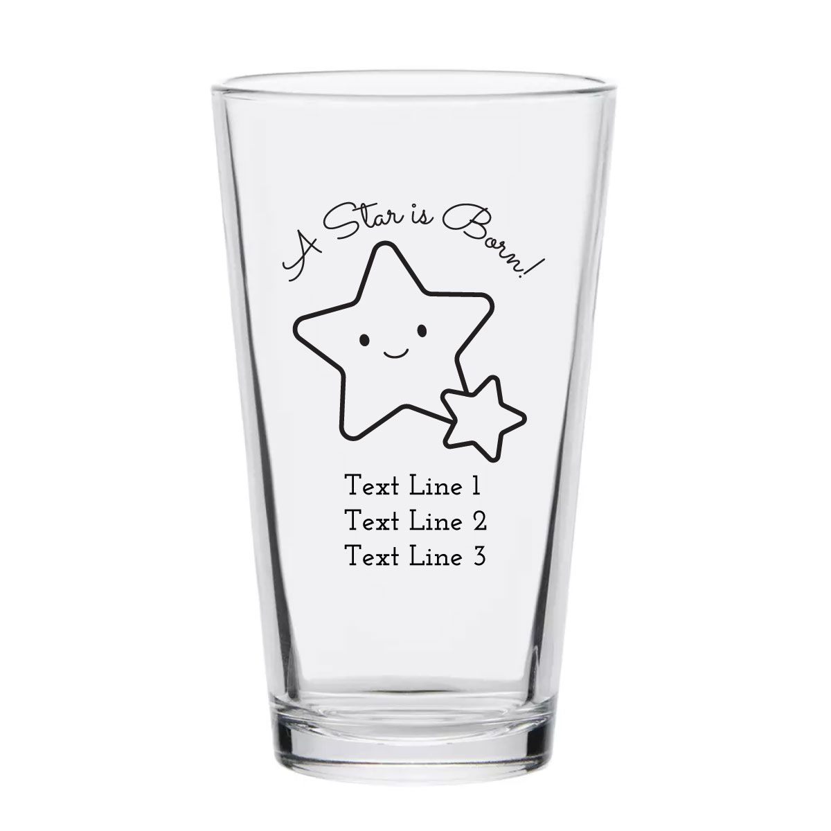 Personalized 16 oz. Pint Glasses