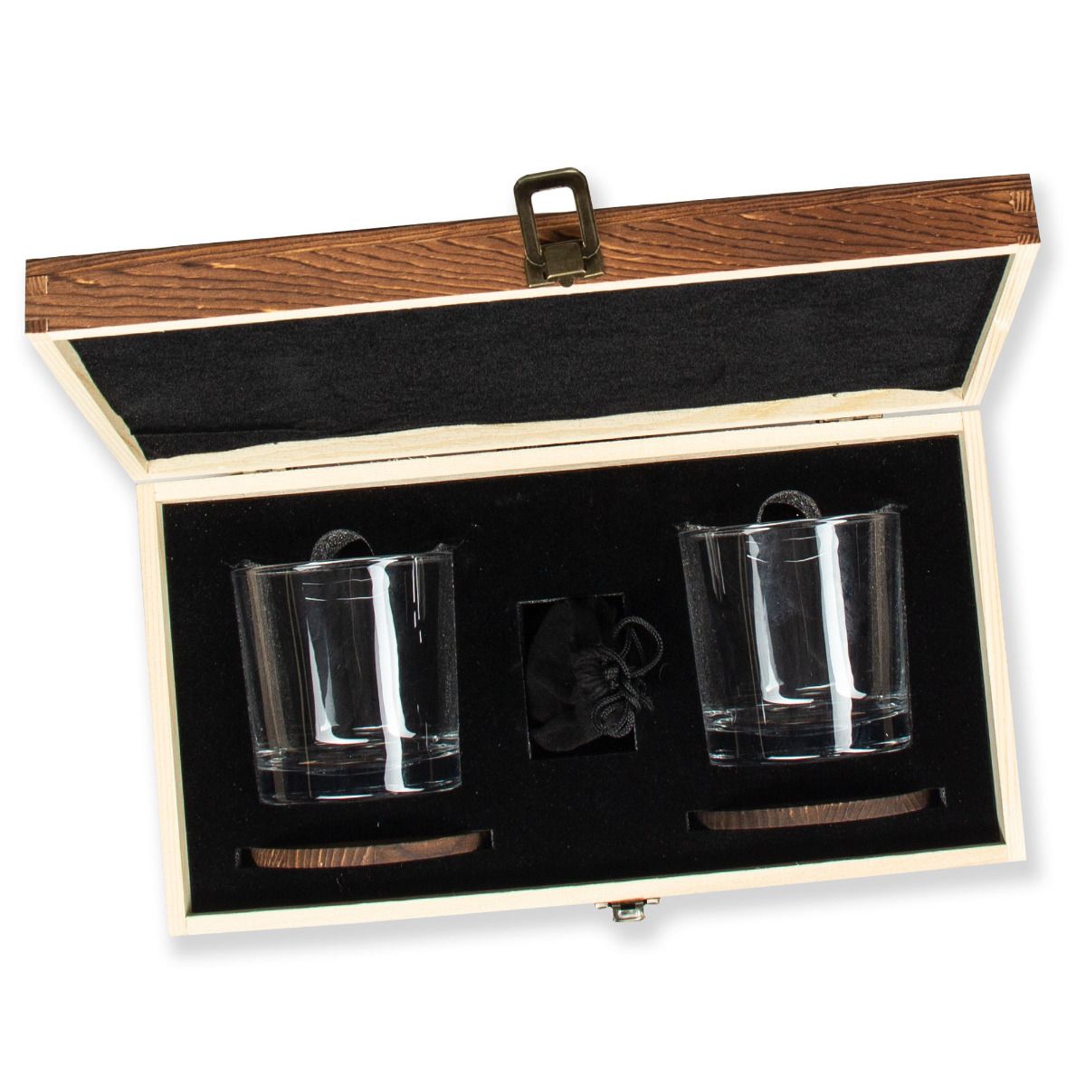 Personalized Whiskey Glasses - The Paisley Box